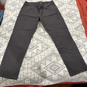 Bonobos Charcoal Herringbone Pants 5 Pocket